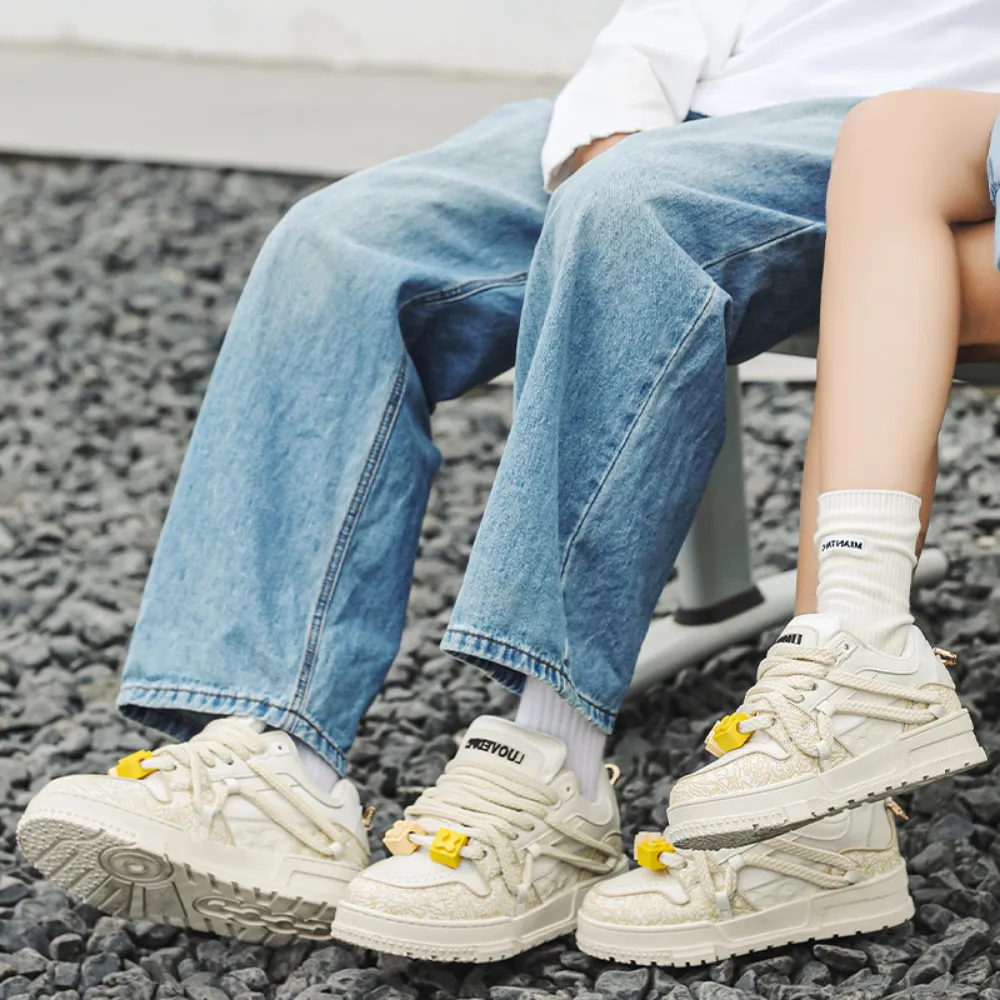 Casual Building Block Couple Sneaker