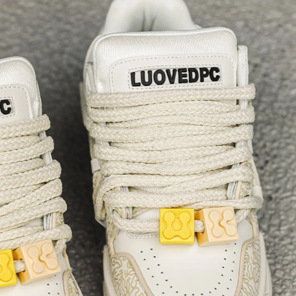 Casual Building Block Couple Sneaker