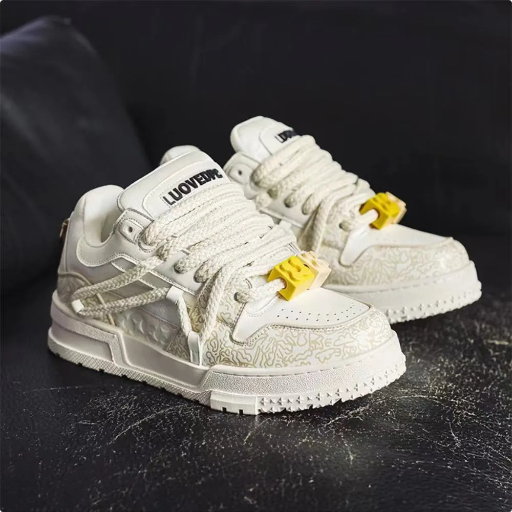 Casual Building Block Couple Sneaker