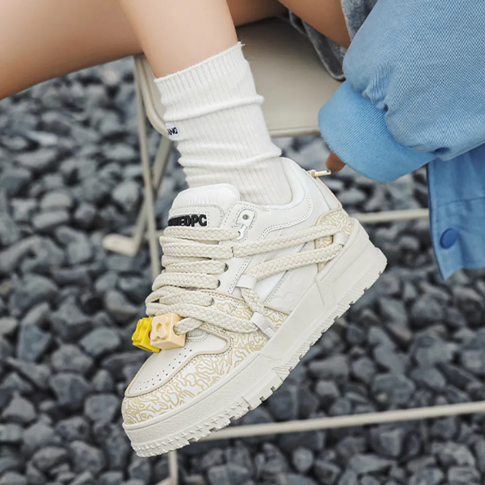 Casual Building Block Couple Sneaker