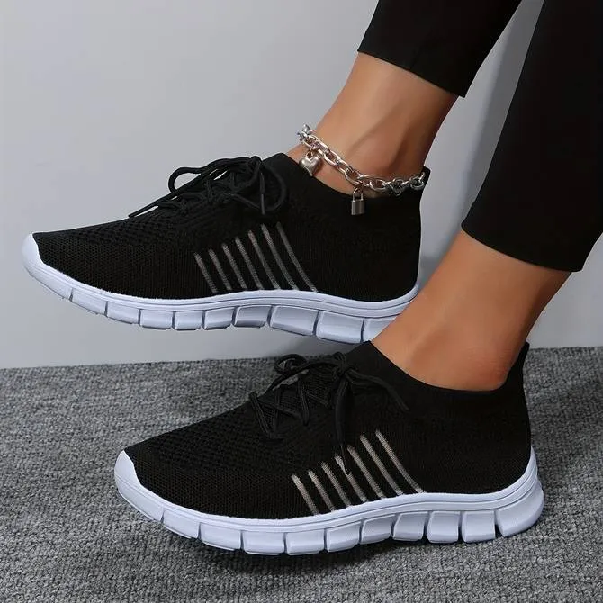 Casual Sneakers mit Schnürsenkeln
