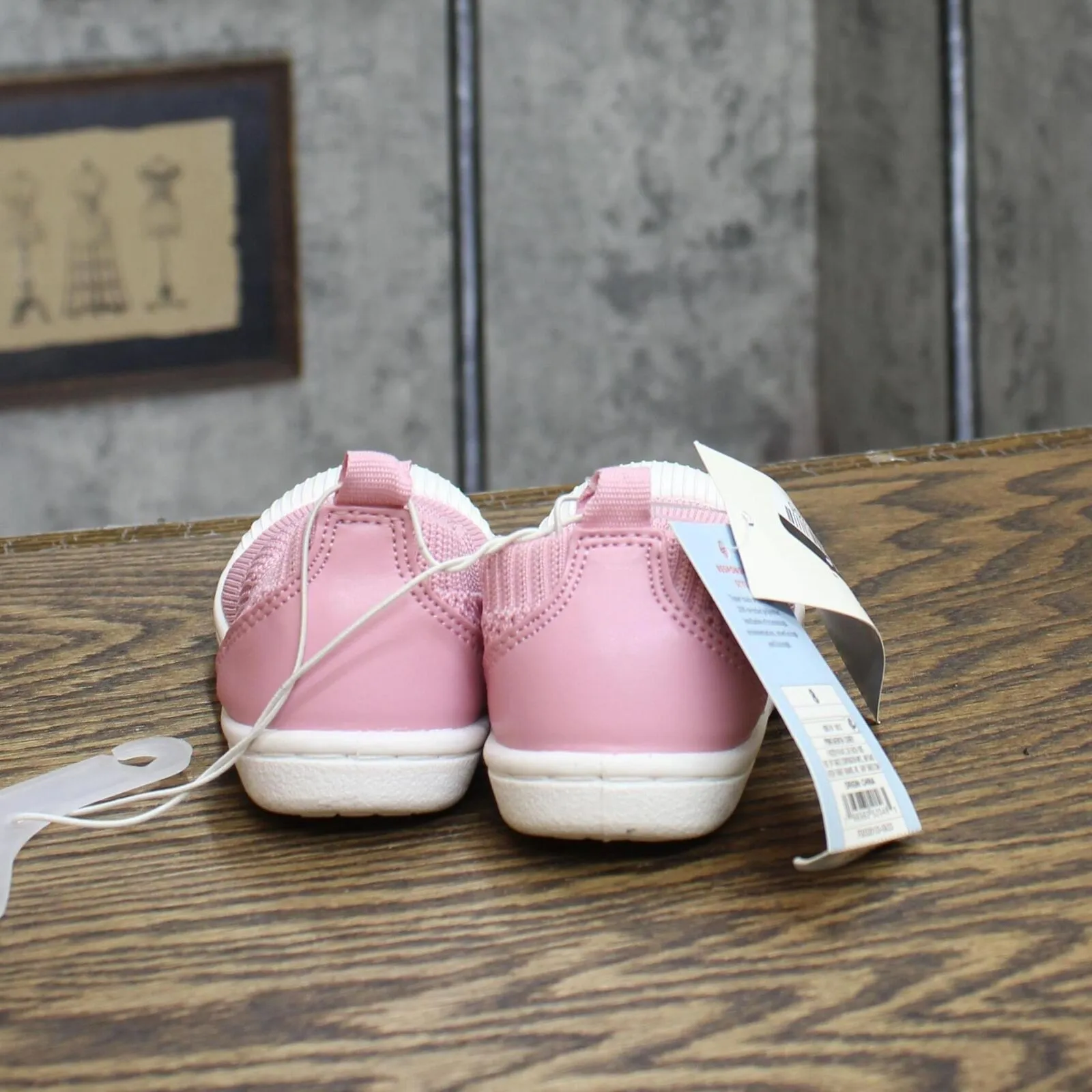 Cat & Jack Toddler Girls Corey Slip-On Sneakers 87832092 Blush Pink 8T