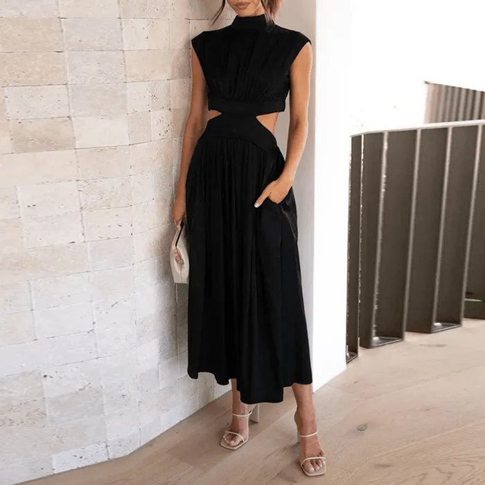 Catherine | Elegant Cutout Maxi Dress