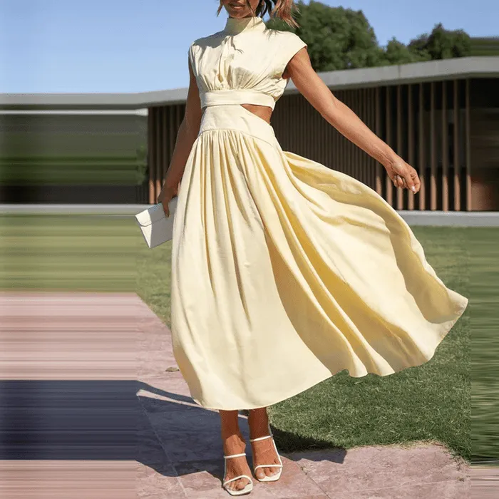 Catherine | Elegant Cutout Maxi Dress