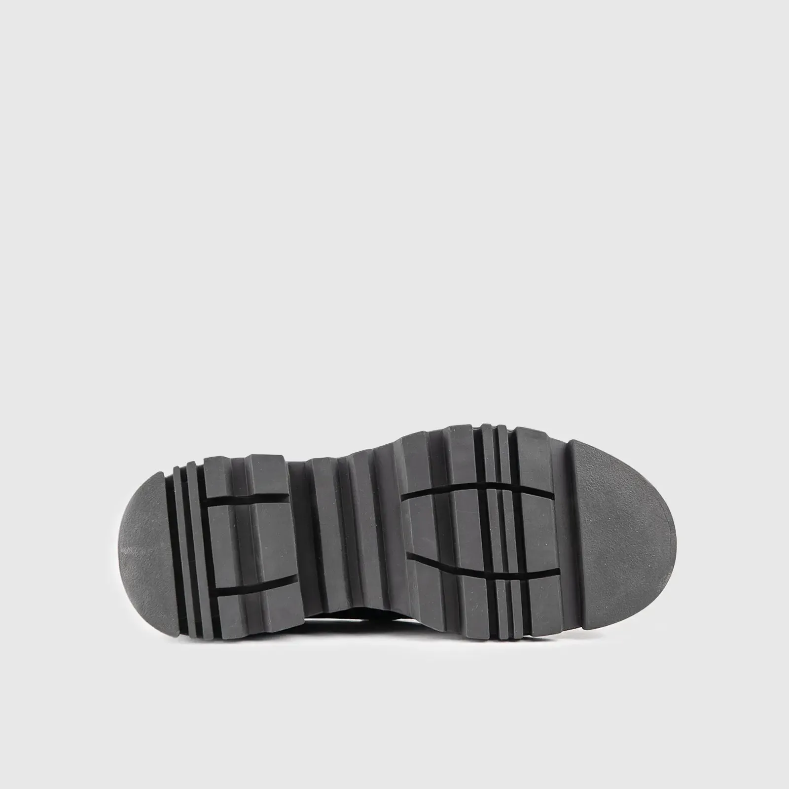 Chunky Sole Loafers Black 1804