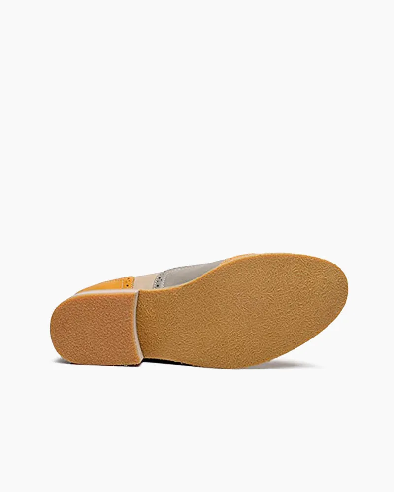 Classical Leather Wing-up Brogues Flat Lace-up Oxford Shoes