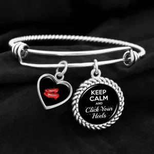 Click Your Heels Charm Bracelet