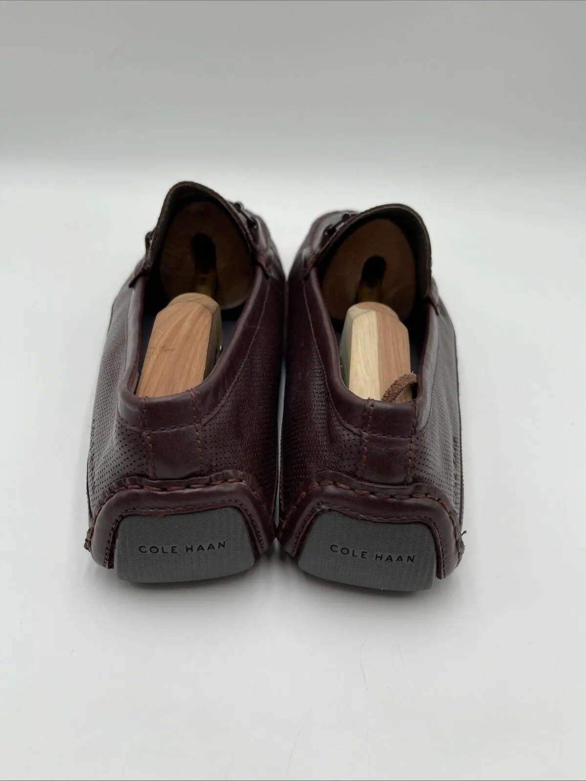 Cole Haan Men's Wyatt Bit Driver Loafers Brown Size 10M - Very Good