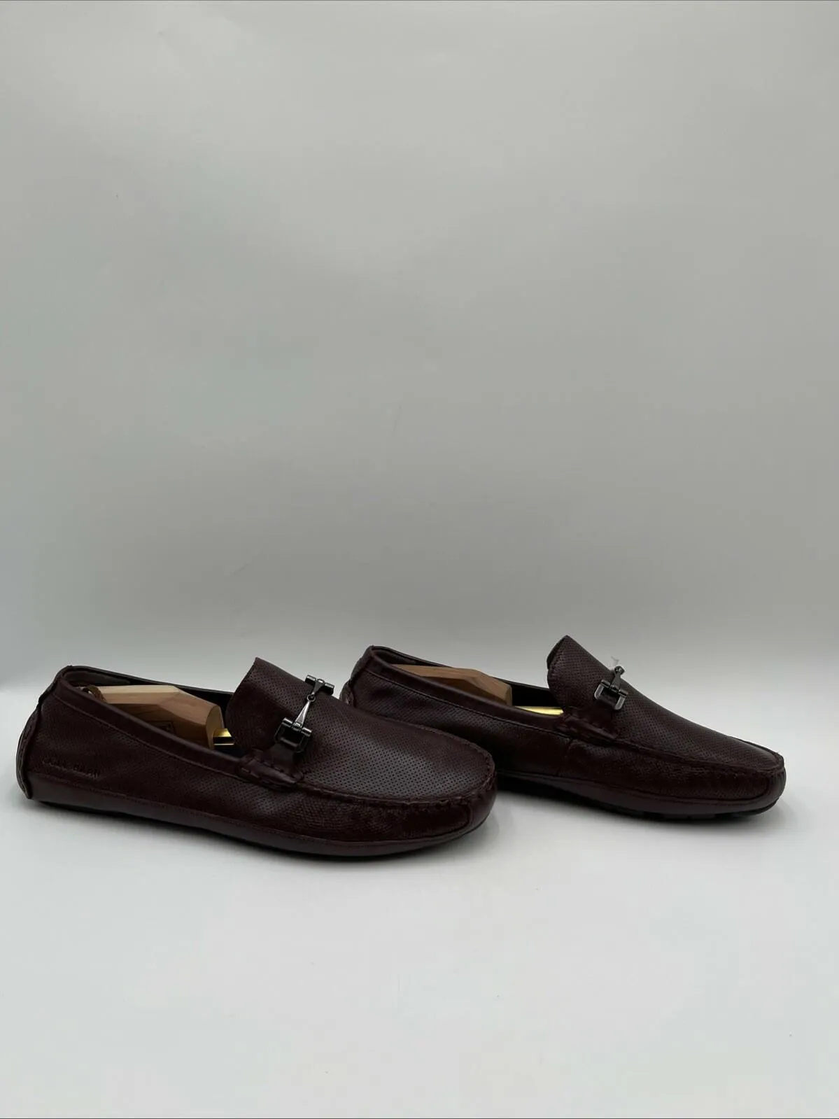 Cole Haan Men's Wyatt Bit Driver Loafers Brown Size 10M - Very Good