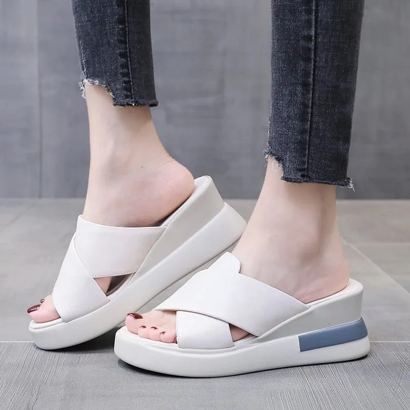 Comfortable bohemian summer sandals