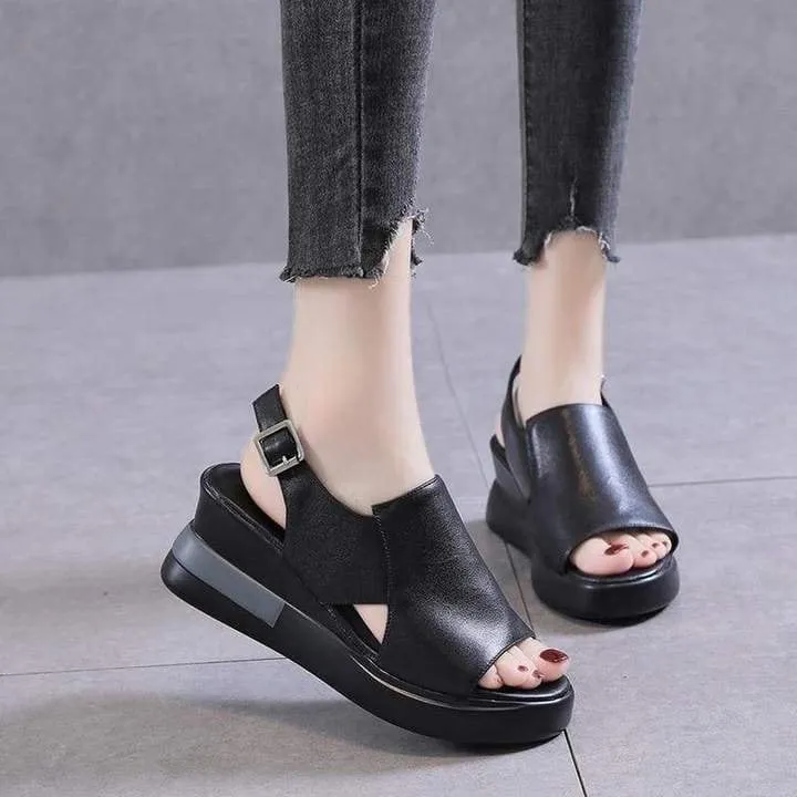 Comfortable bohemian summer sandals
