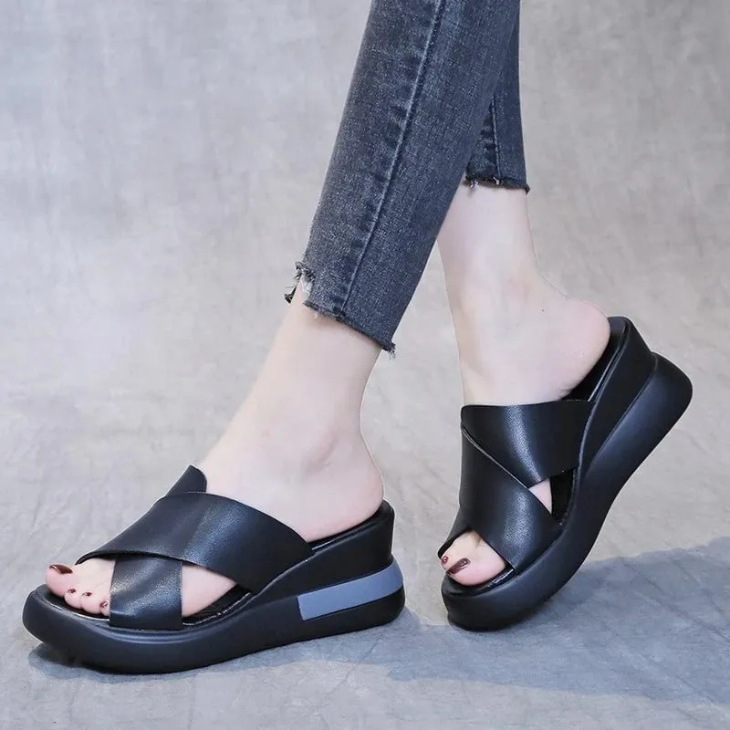 Comfortable bohemian summer sandals