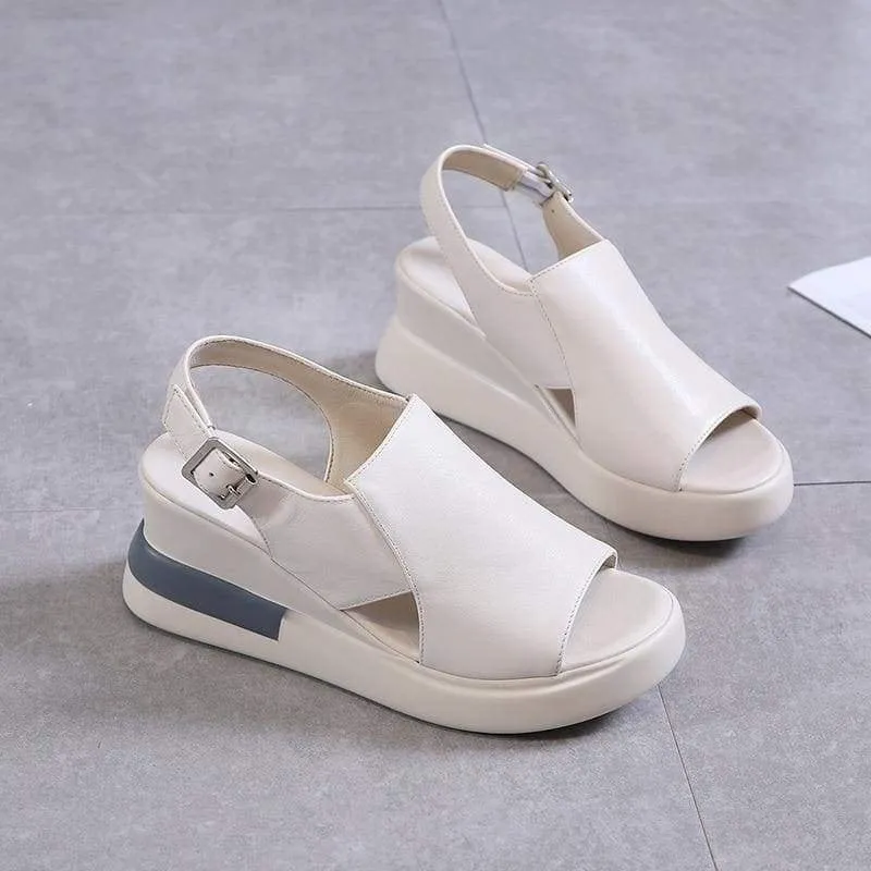 Comfortable bohemian summer sandals