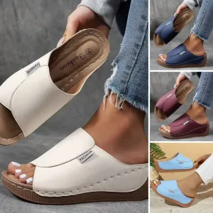 Comfortable Casual Wedge Heeled Sandals for Women