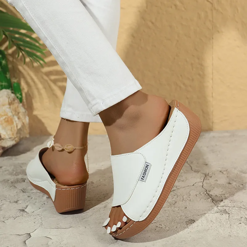 Comfortable Casual Wedge Heeled Sandals for Women