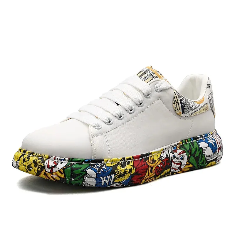 Comfortable Unisex Graffiti Sneakers