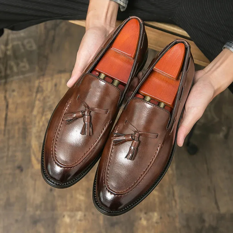 ComfortStyle Herren Mokassin-Slipper klassisch