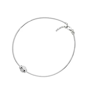 CZ Single Ball Cape Cod Anklet