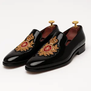 Domoir | Elegant Patent Loafers