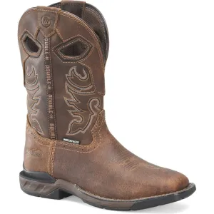 Double H Men's Phantom Rider 11" Waterproof Wide Square Toe Work Boot -Brown- DH5380
