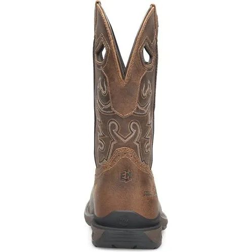 Double H Men's Phantom Rider 11" Waterproof Wide Square Toe Work Boot -Brown- DH5380