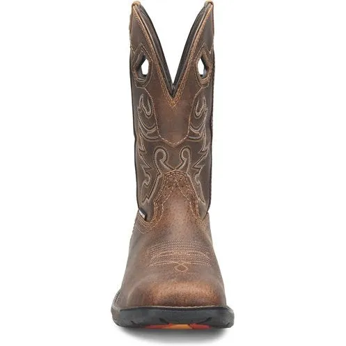 Double H Men's Phantom Rider 11" Waterproof Wide Square Toe Work Boot -Brown- DH5380