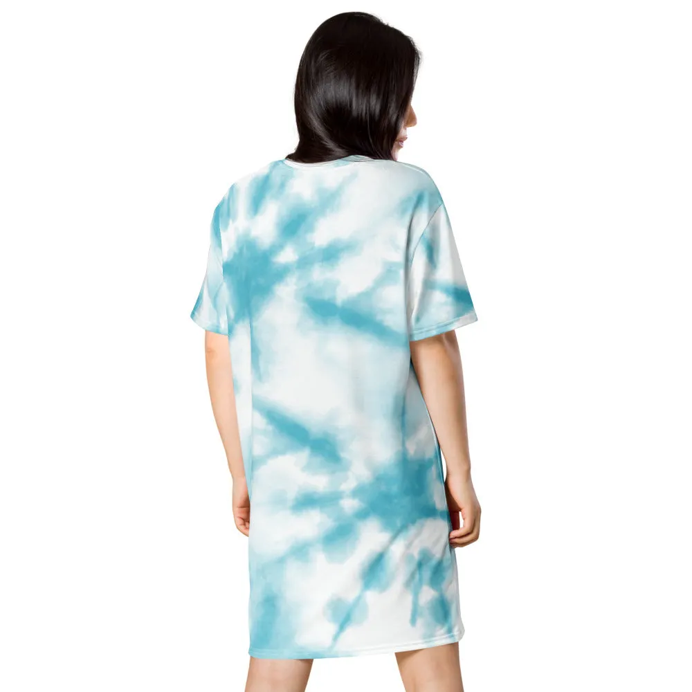 Dress ~ Jr Hawks Football Field Tie-Dye T-shirt