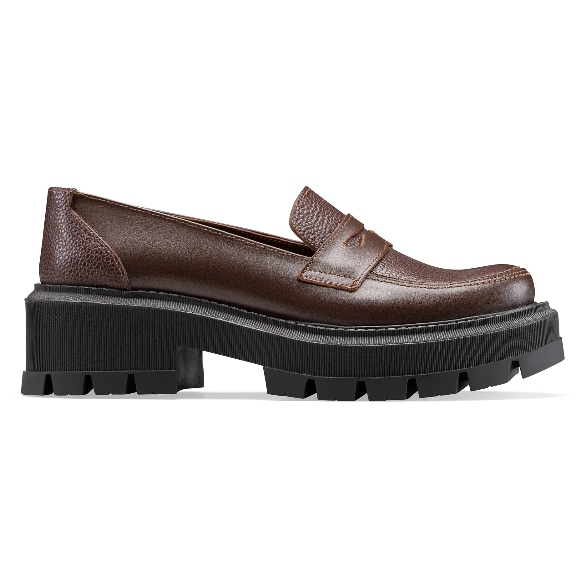 DRIES VAN NOTEN   Leather Loafers In Tan | Brown