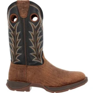 Durango Men's Rebel 12" Round Toe Western Work Boot -Oak Bark- DDB0428