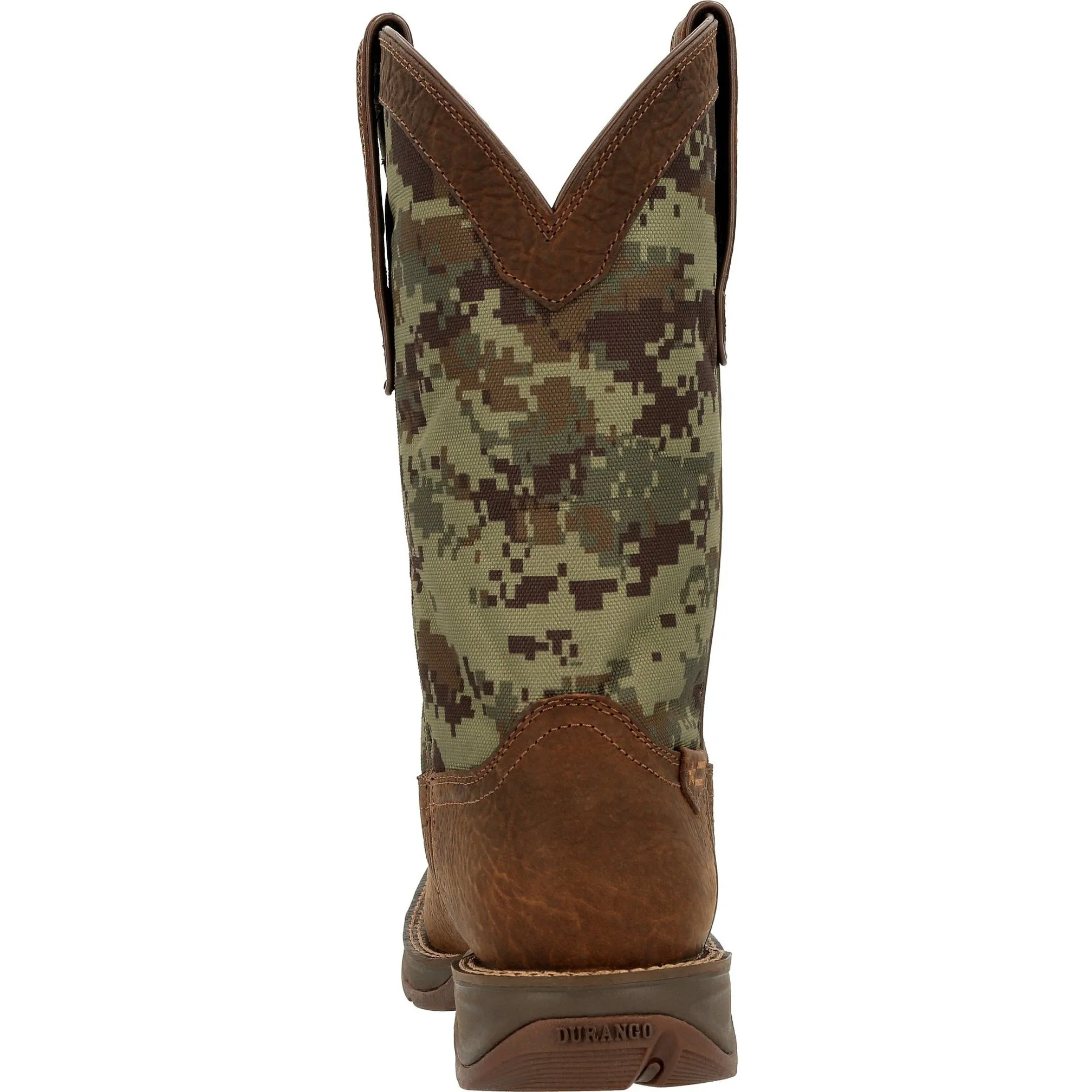 Durango Men's Rebel 12" Square Toe Pull-On Western Classic Boot - DDB0329