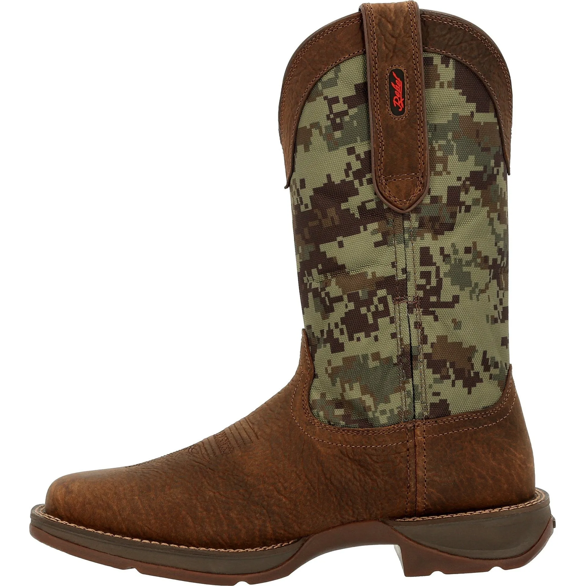 Durango Men's Rebel 12" Square Toe Pull-On Western Classic Boot - DDB0329