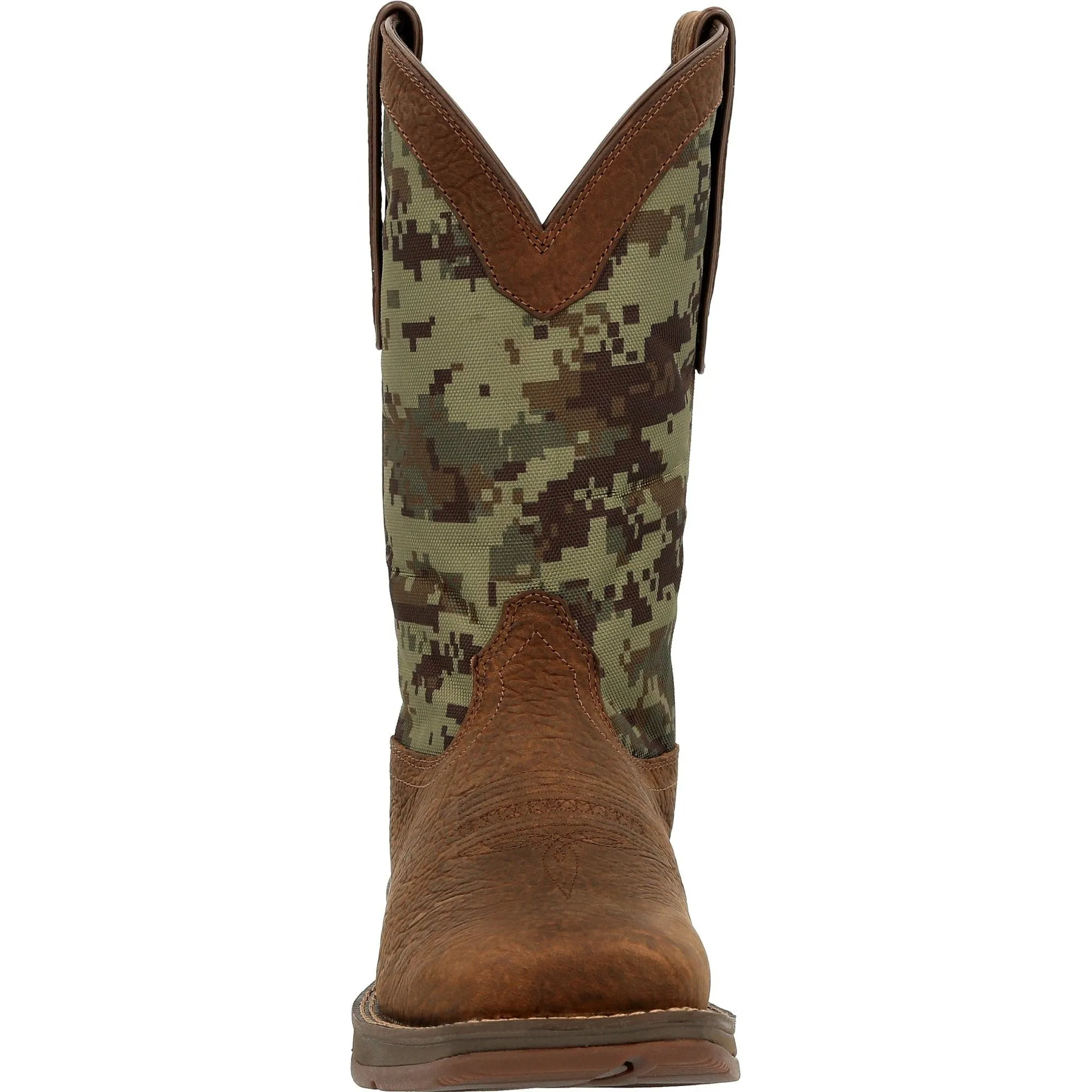 Durango Men's Rebel 12" Square Toe Pull-On Western Classic Boot - DDB0329