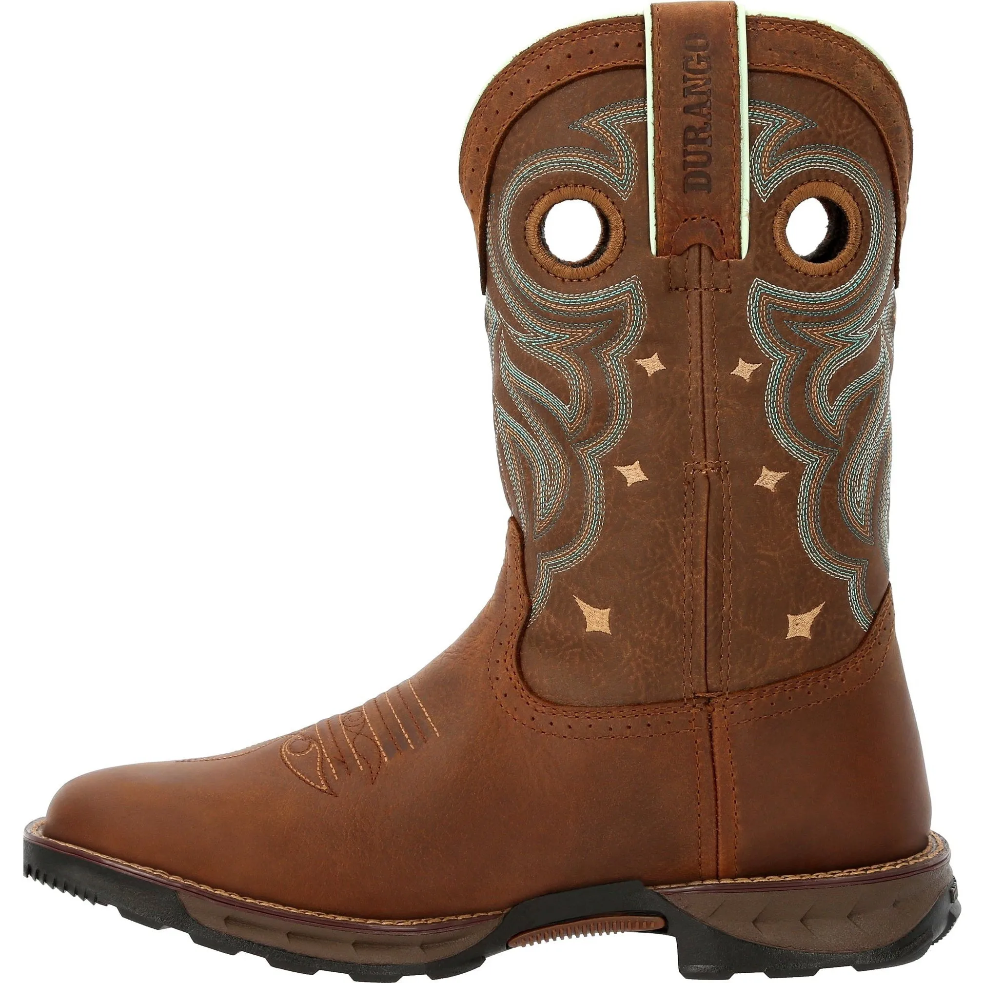 Durango Women's Maverick 10" Soft Toe Waterproof Western Work Boot - DRD0417