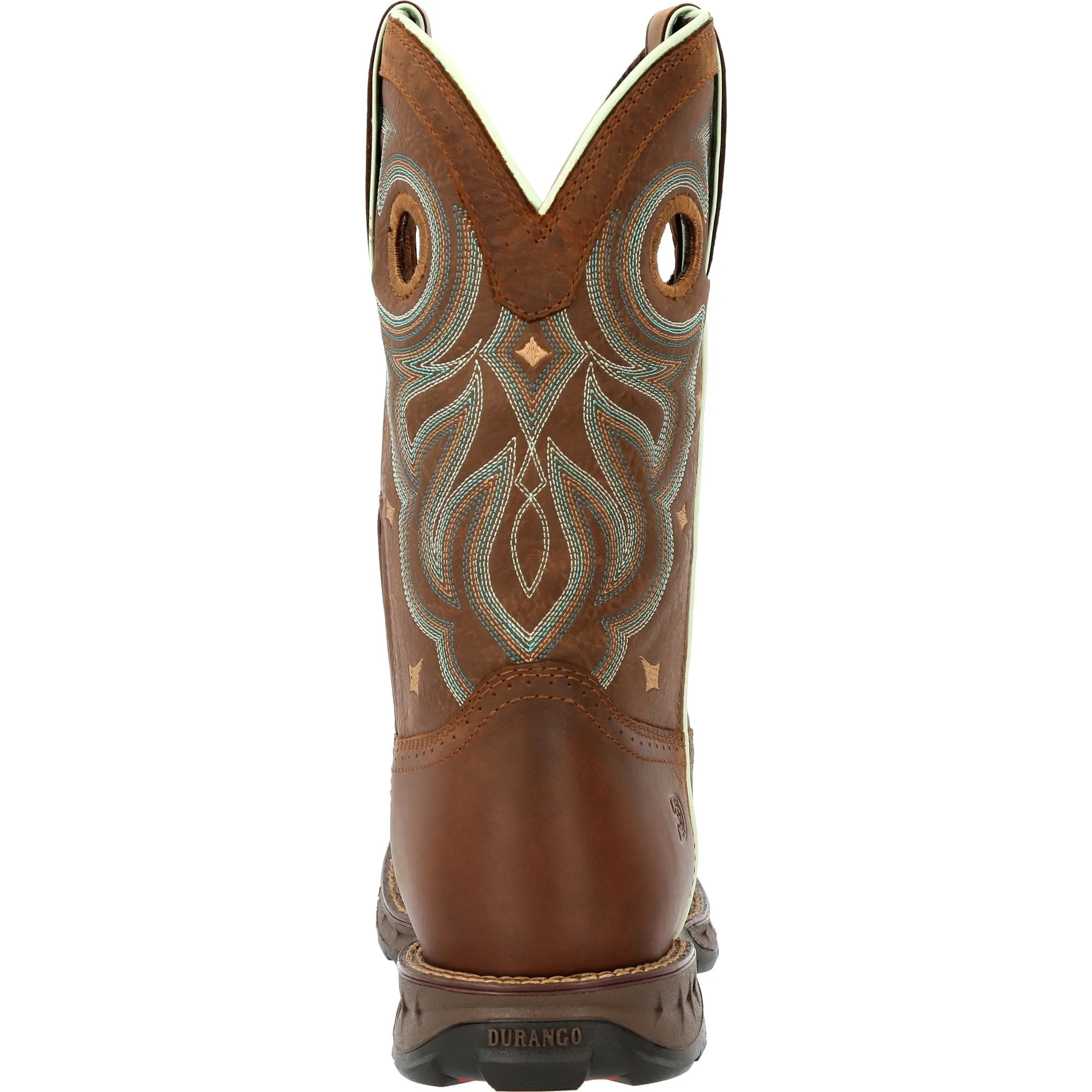 Durango Women's Maverick 10" Soft Toe Waterproof Western Work Boot - DRD0417