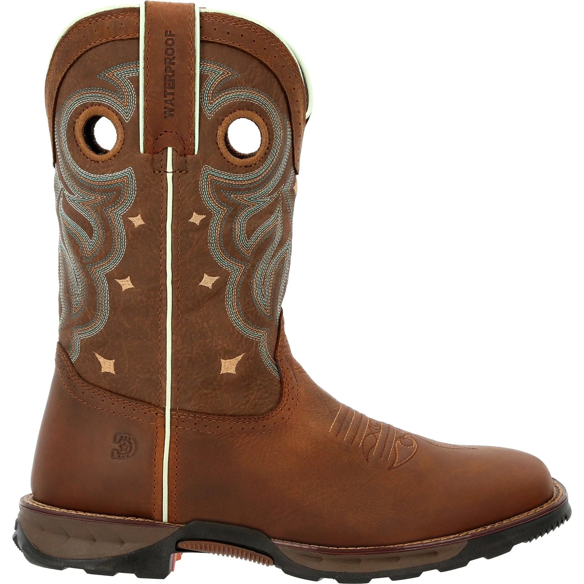 Durango Women's Maverick 10" Soft Toe Waterproof Western Work Boot - DRD0417