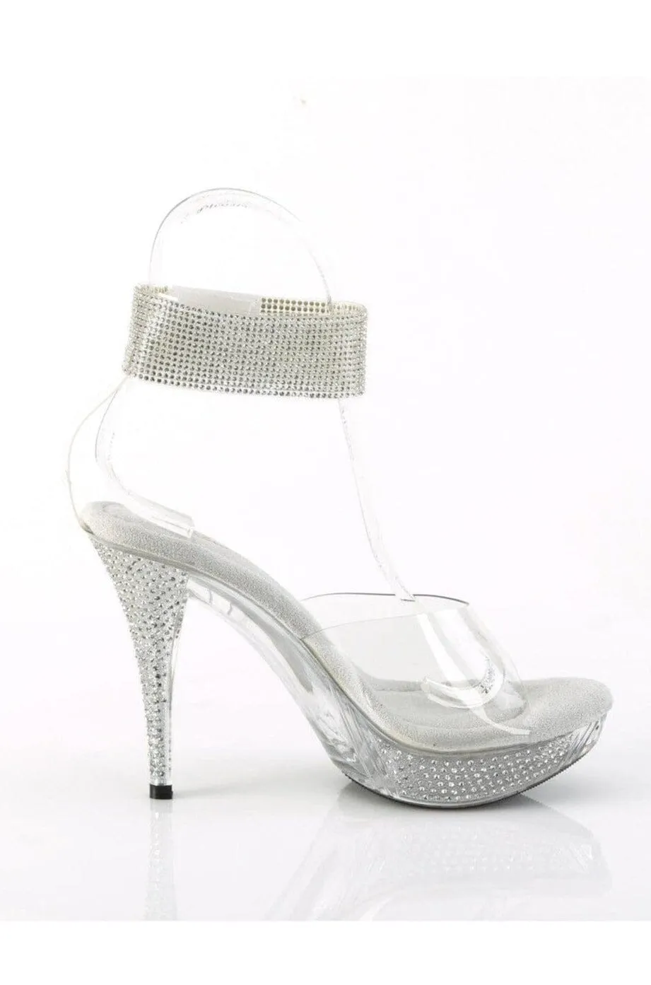 ELEGANT-442 Clear Vinyl Sandal