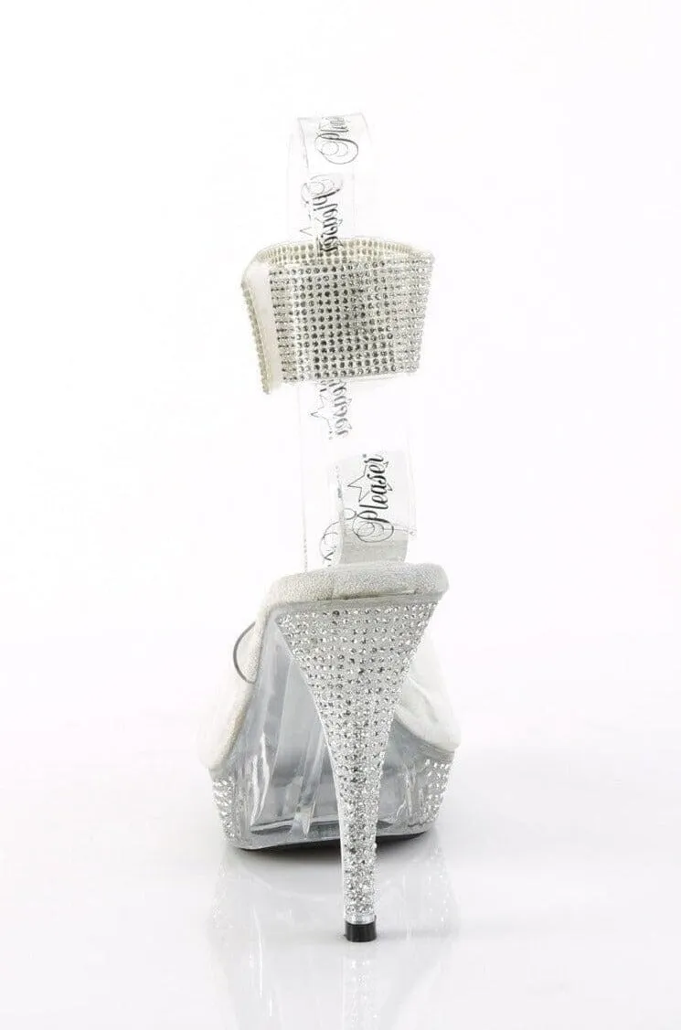 ELEGANT-442 Clear Vinyl Sandal