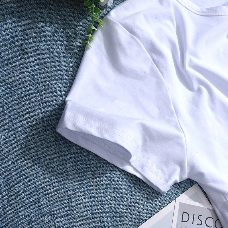 Elegant High Heels White Tee U