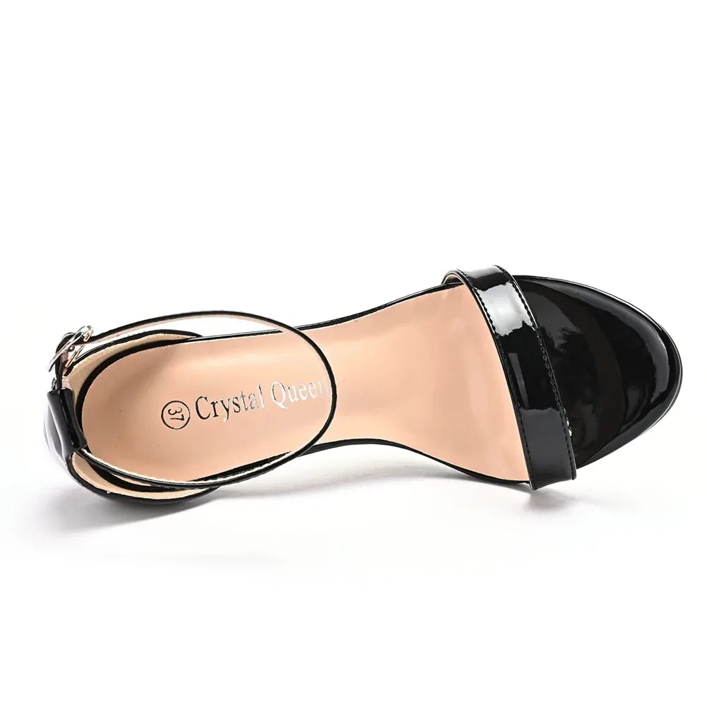 Elegant Ladies Fashion Crystal Queen High Heels