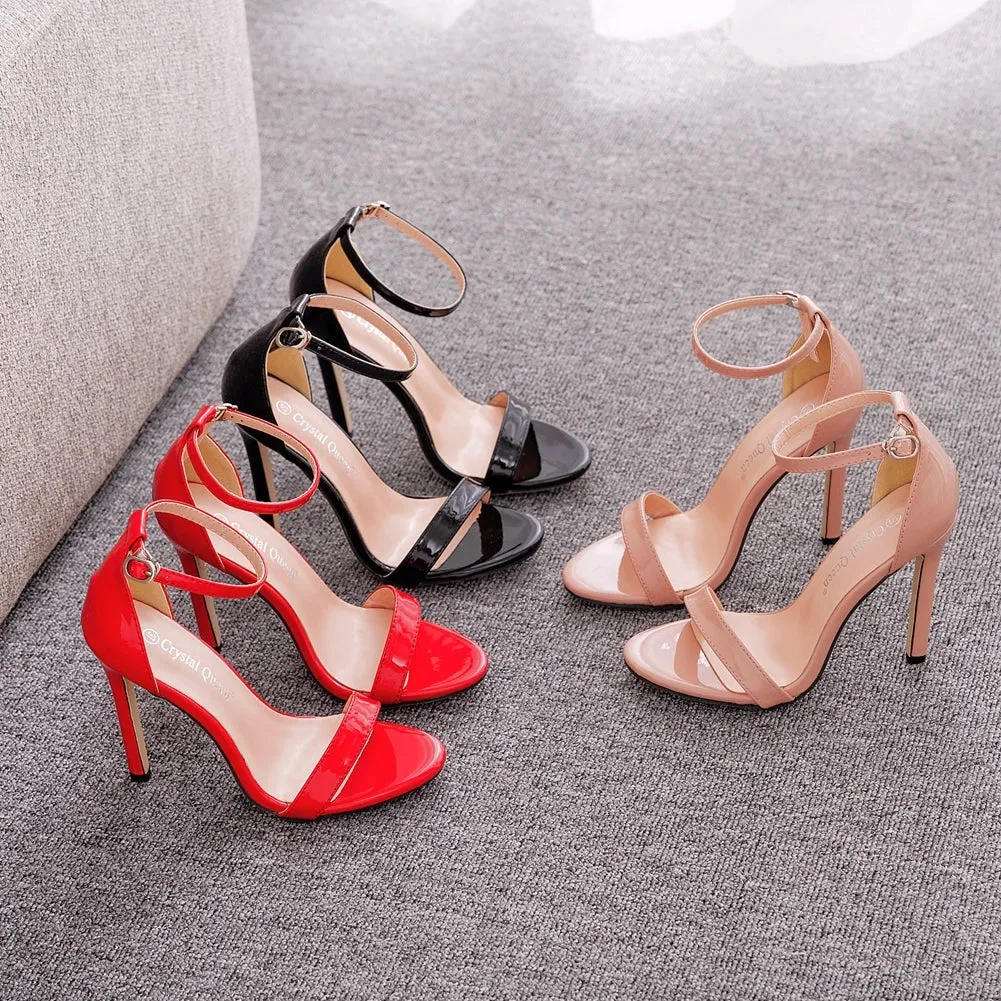 Elegant Ladies Fashion Crystal Queen High Heels