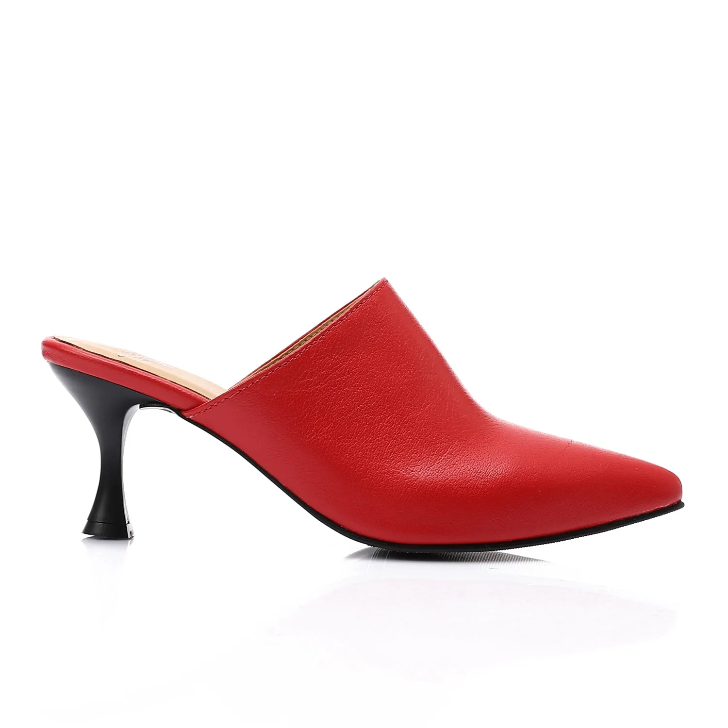 Elegant Pointed Pumps Red