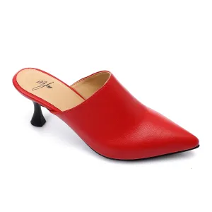 Elegant Pointed Pumps Red