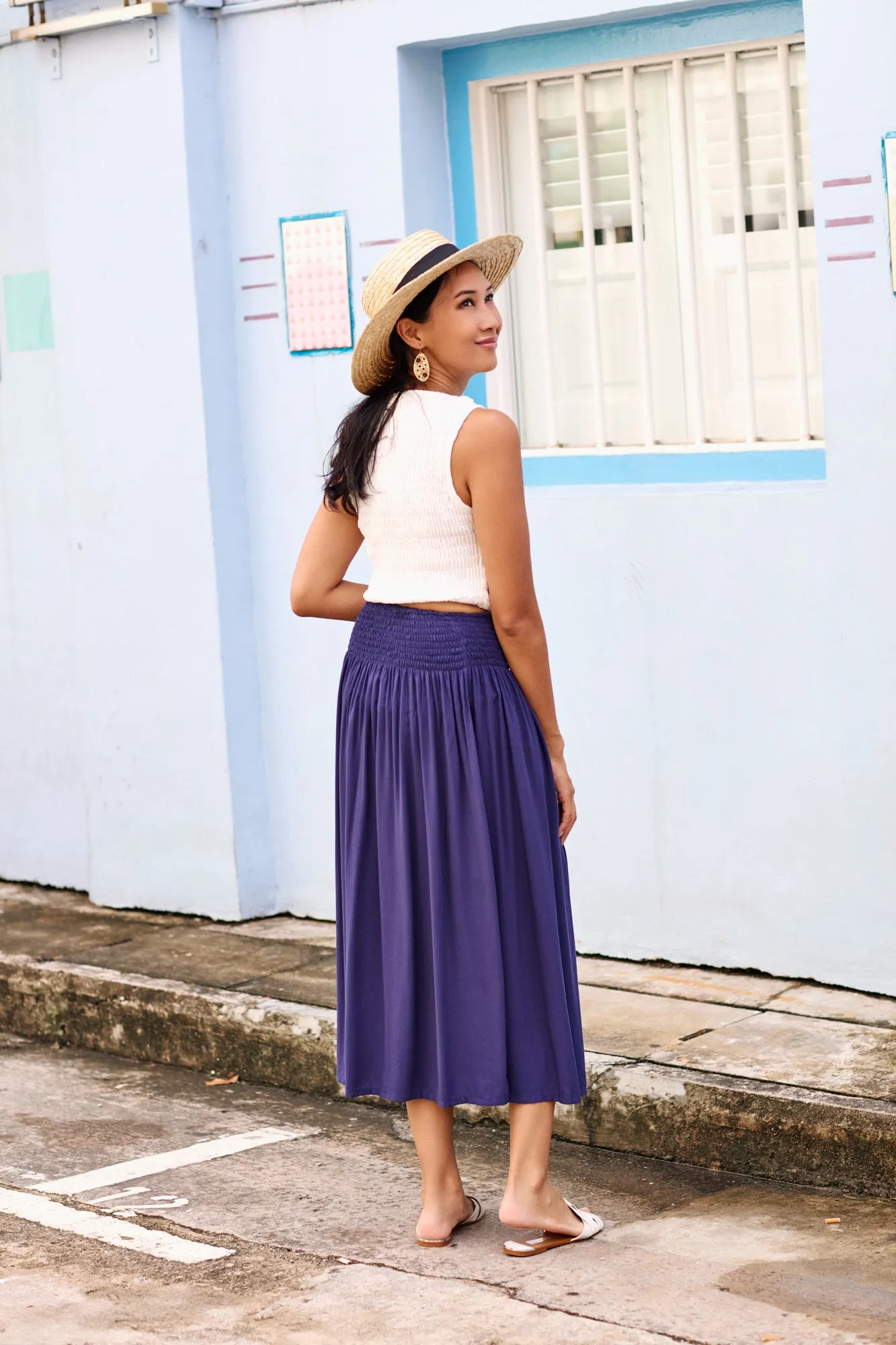 Ella Skirt - Joy Navy