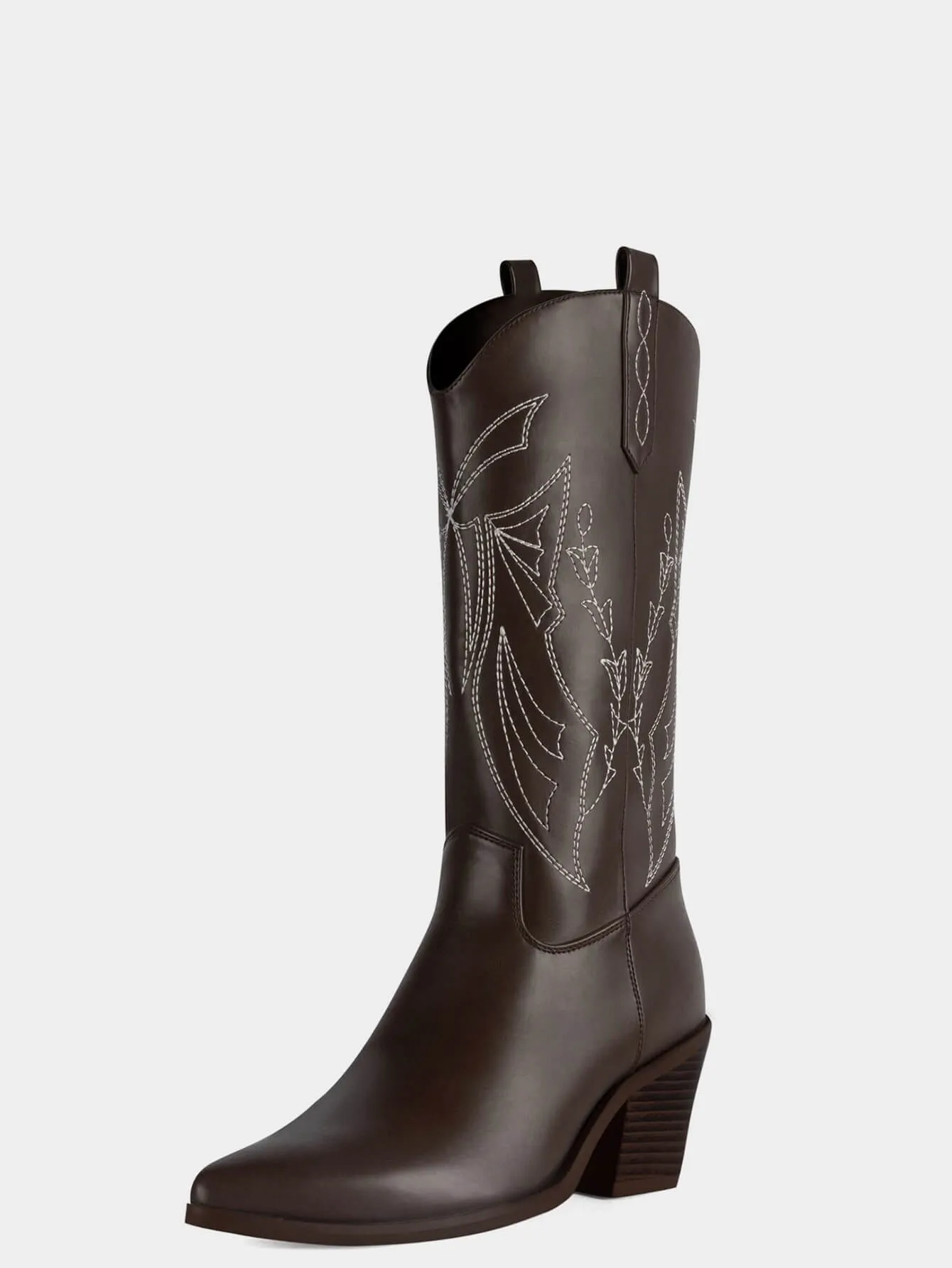 Embroidered Western Cowboy Boots