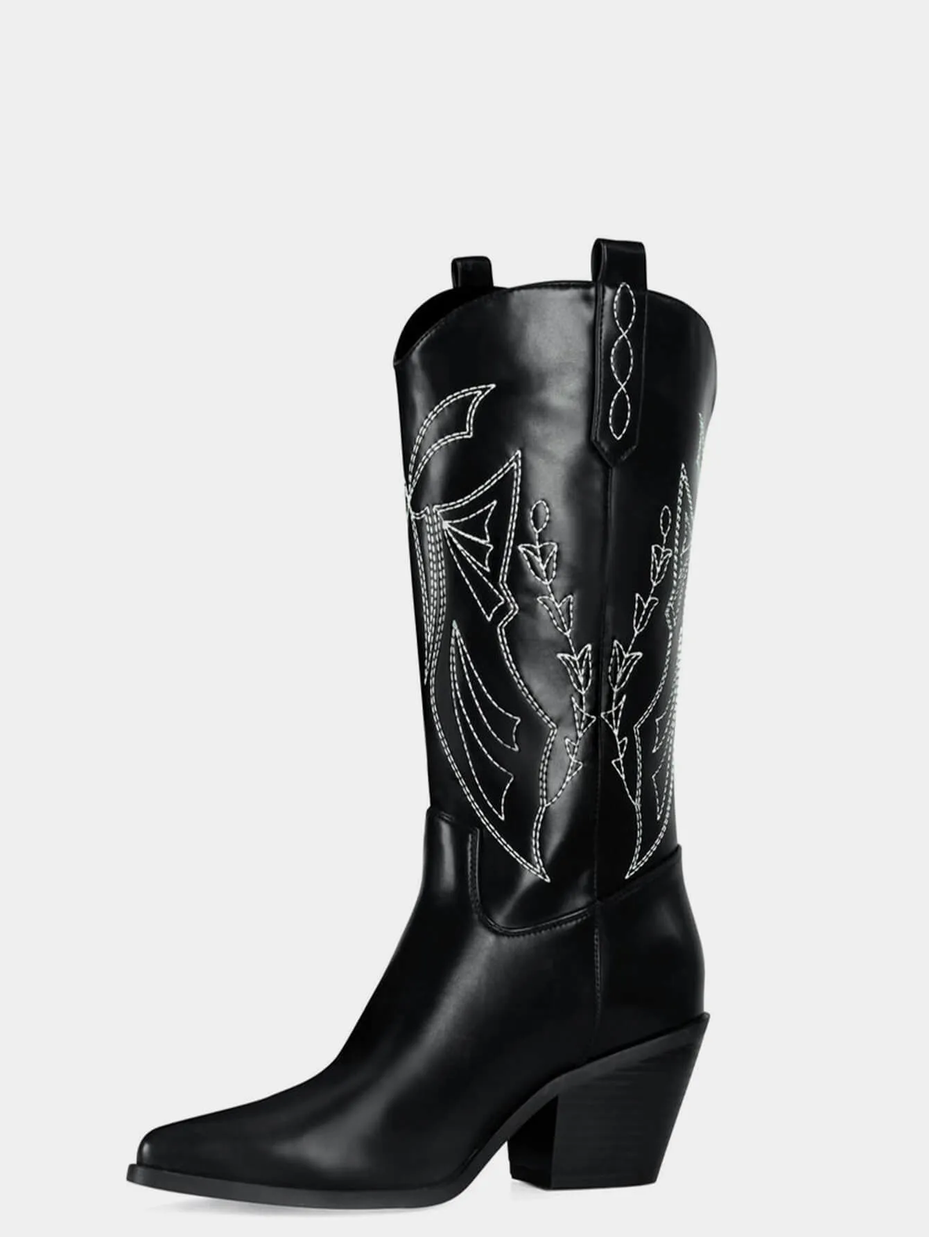 Embroidered Western Cowboy Boots