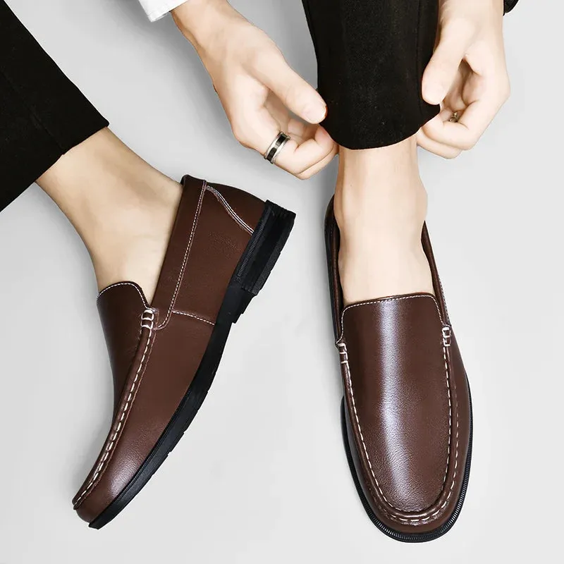 Emerson - Elegant Leather Loafers