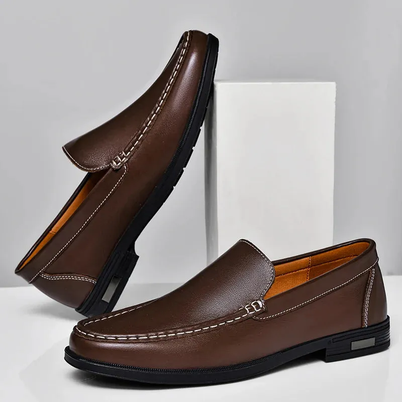 Emerson - Elegant Leather Loafers