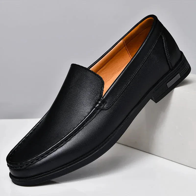 Emerson - Elegant Leather Loafers