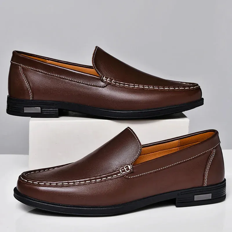 Emerson - Elegant Leather Loafers