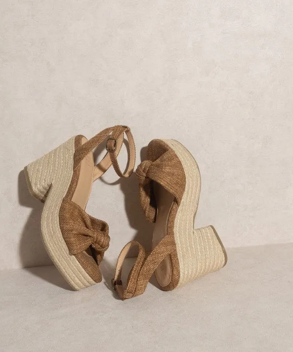 Espadrille Wedge Sandal